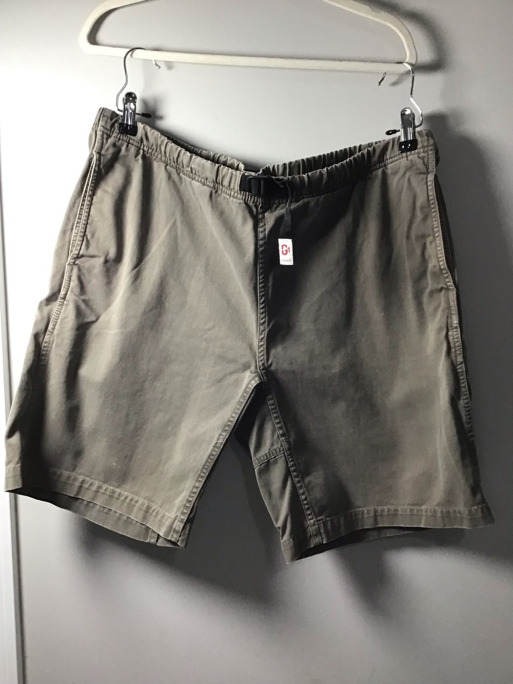 Gramicci Men's Flat Front Drawstring Shorts - Olive Green